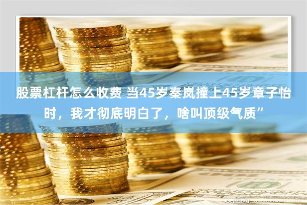 股票杠杆怎么收费 当45岁秦岚撞上45岁章子怡时，我才彻底明白了，啥叫顶级气质”