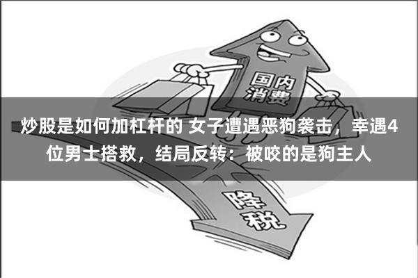 炒股是如何加杠杆的 女子遭遇恶狗袭击，幸遇4位男士搭救，结局反转：被咬的是狗主人