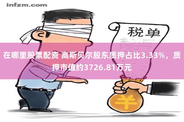 在哪里股票配资 高斯贝尔股东质押占比3.33%，质押市值约3726.81万元