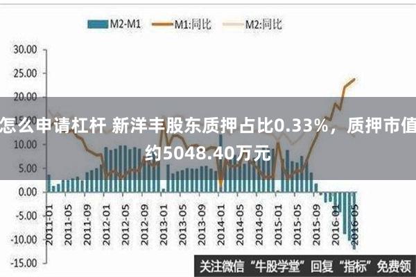 怎么申请杠杆 新洋丰股东质押占比0.33%，质押市值约5048.40万元