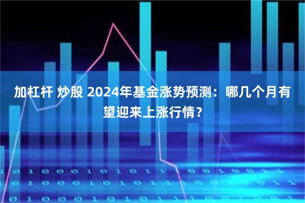 加杠杆 炒股 2024年基金涨势预测：哪几个月有望迎来上涨行情？
