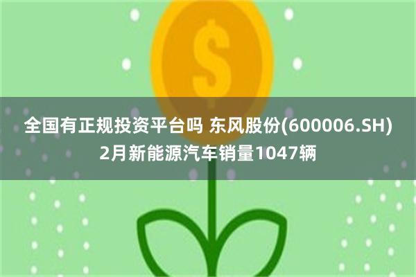 全国有正规投资平台吗 东风股份(600006.SH)2月新能源汽车销量1047辆