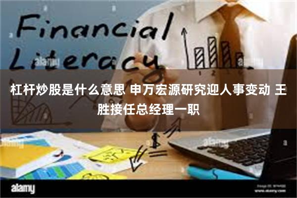 杠杆炒股是什么意思 申万宏源研究迎人事变动 王胜接任总经理一职